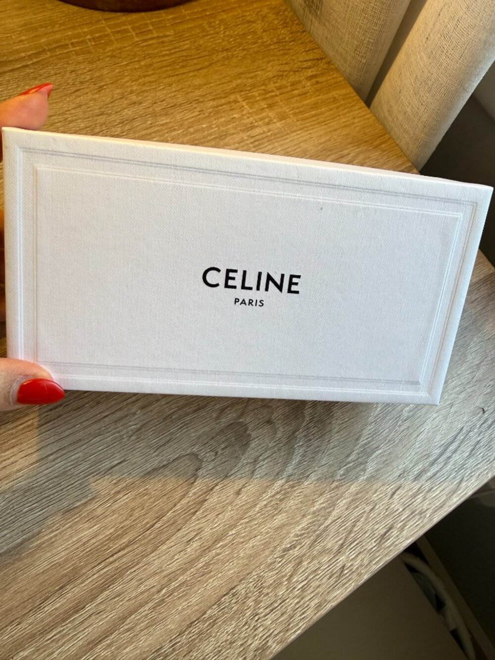 Celine Gold Green Aviator Unisex Sunglasses - Picture 2 of 8